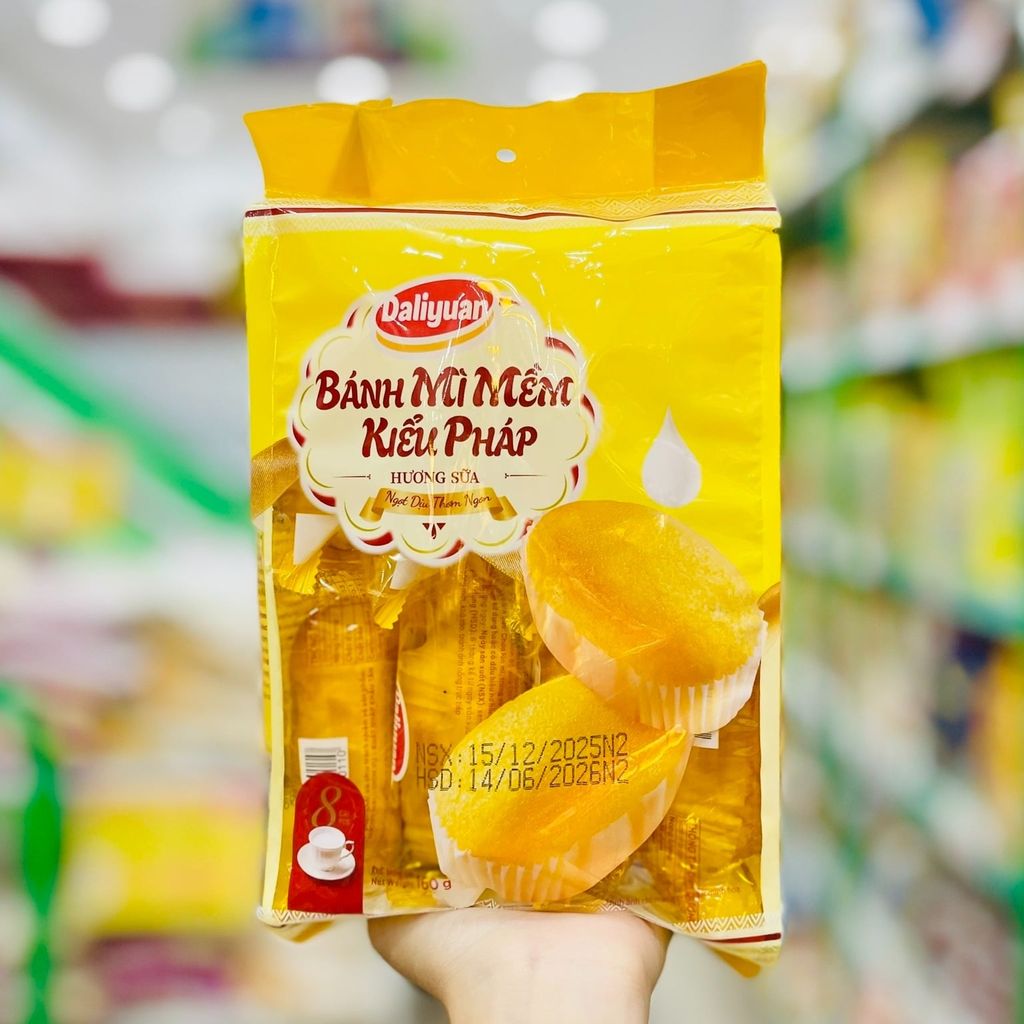 Combo 3 Gói Bánh Bông Lan Kiểu Pháp Daliyuan