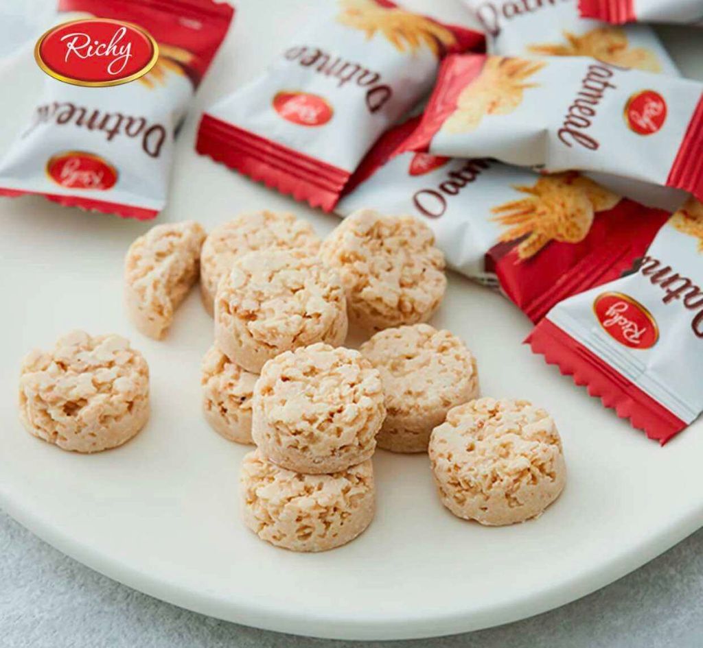 Bánh Yến Mạch Sữa Richy Oatmeal - Hộp 200g