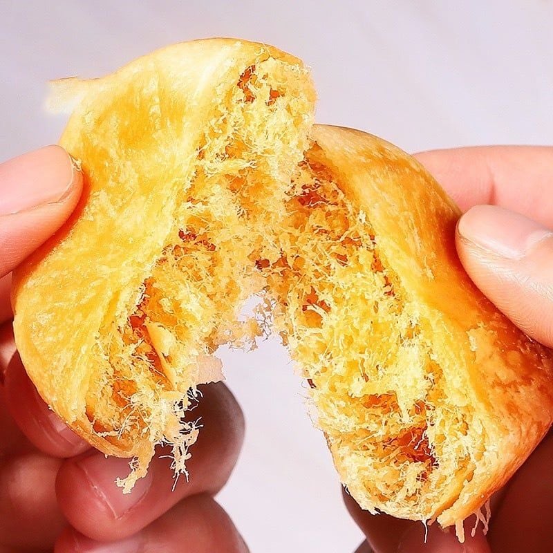 Bánh Jambon Gà Xé M&D - Hộp 42g x 12 Cái