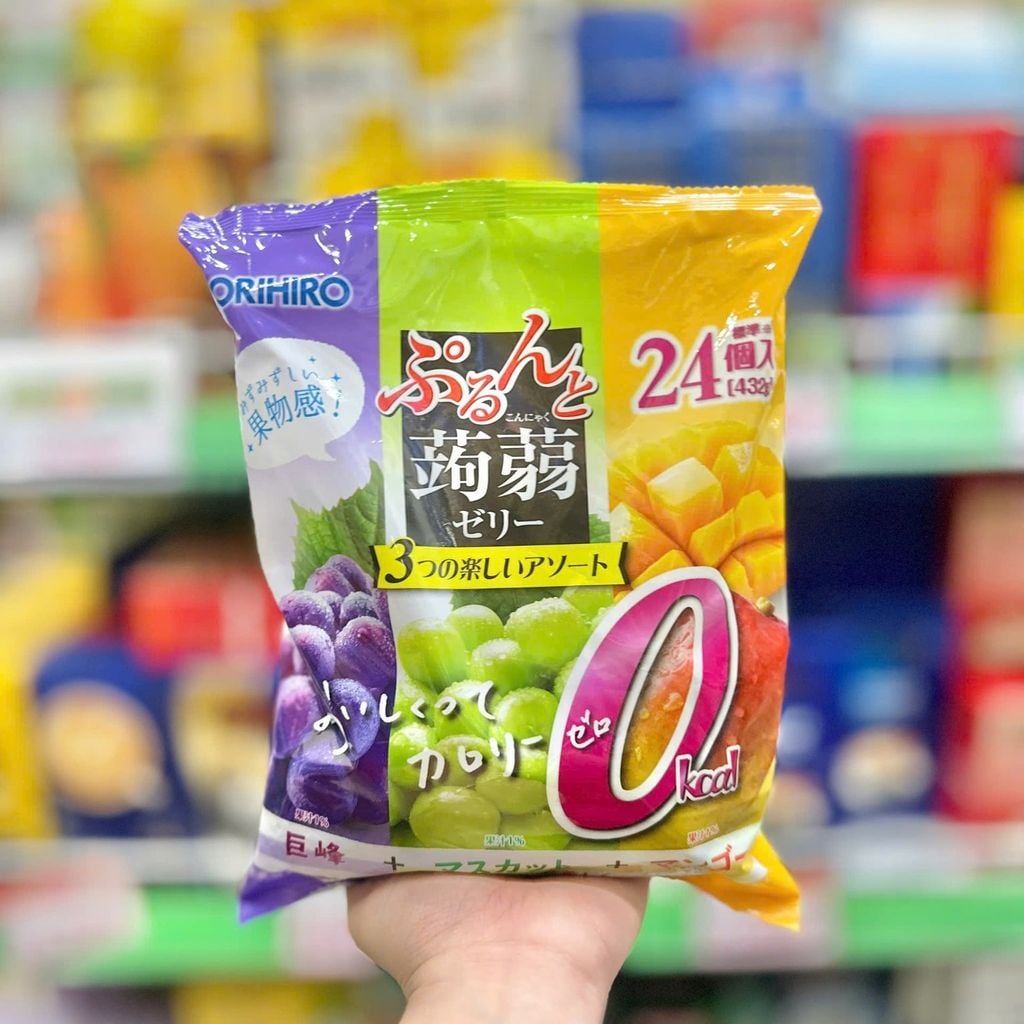 Thạch Trái Cây Orihiro - Gói 432g