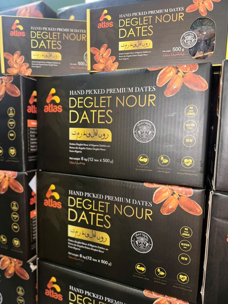 Chà Là Cành Atlas Cao Cấp Ngọt Dẻo Thơm - 500g