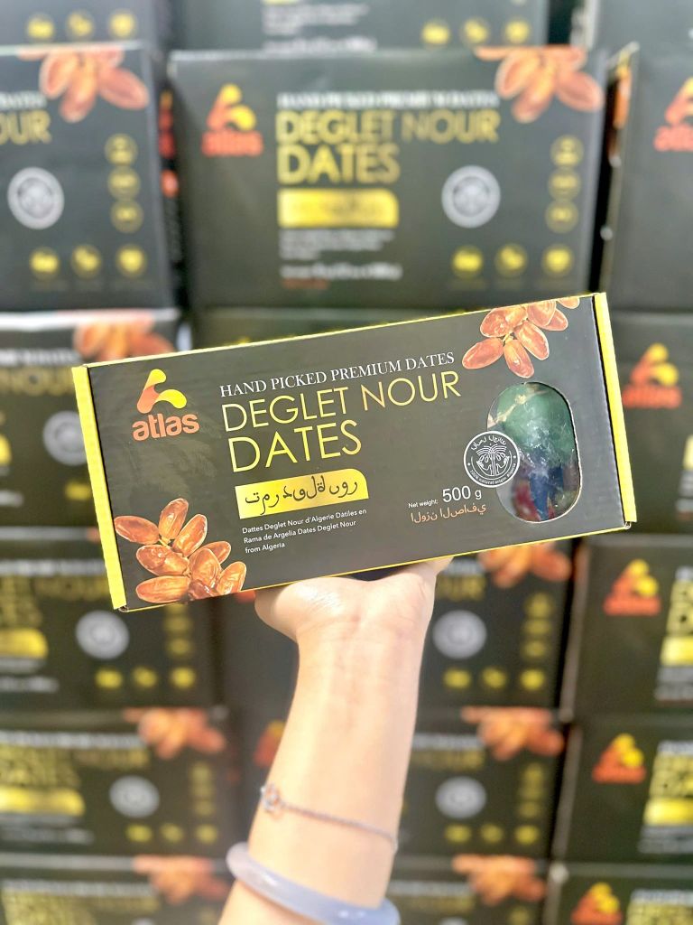 Chà Là Cành Atlas Cao Cấp Ngọt Dẻo Thơm - 500g