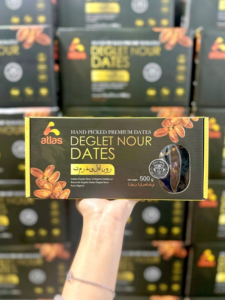 Chà Là Cành Atlas Cao Cấp Ngọt Dẻo Thơm - 500g