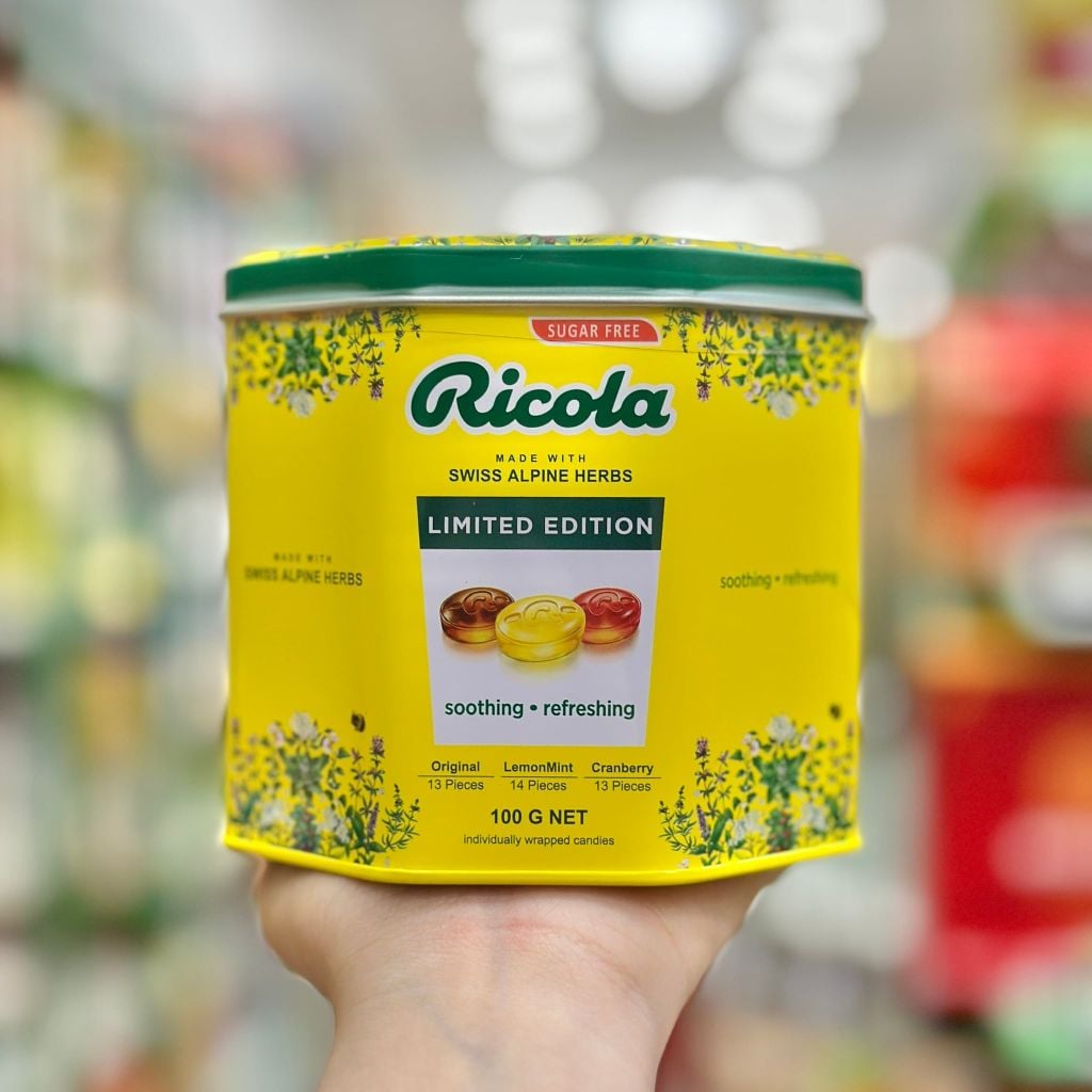 Kẹo Ricola Limited Edition - Hộp 100G