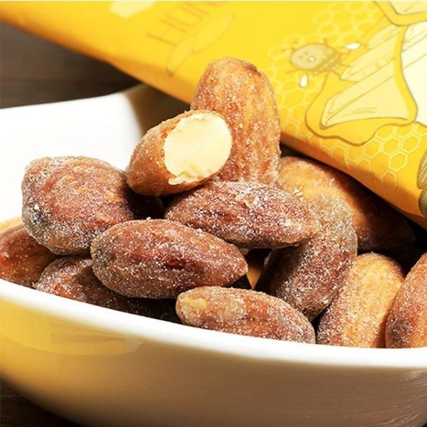 Hạnh Nhân Bơ Tẩm Mật Ong Halal Hàn Quốc - 180G