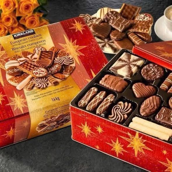 Bánh Kirkland Europian Cookies Mỹ - 1.4kg