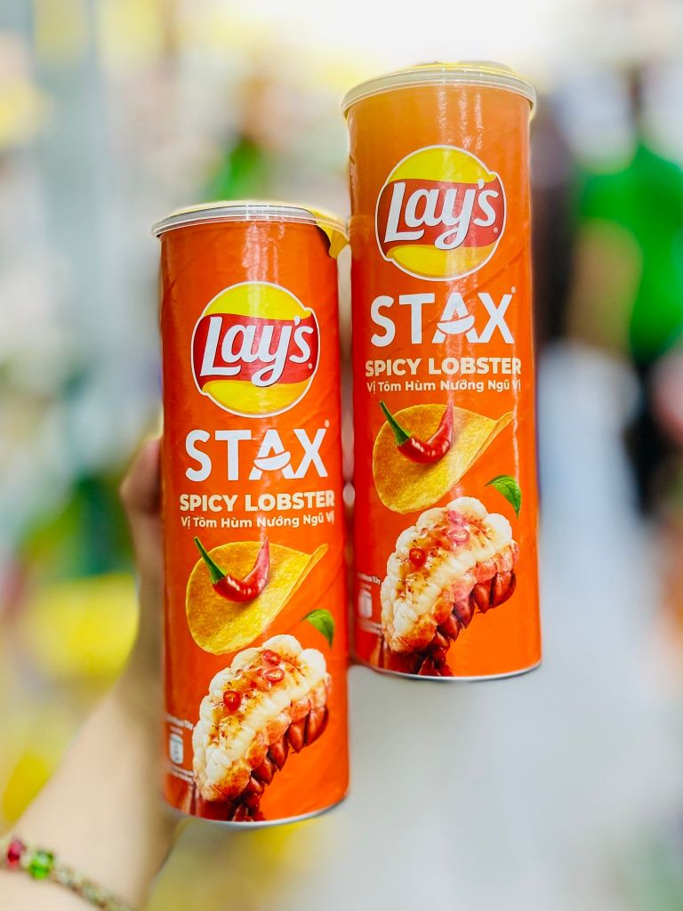 Snack Khoai Tây Đủ Vị Lay's Stax - 100g
