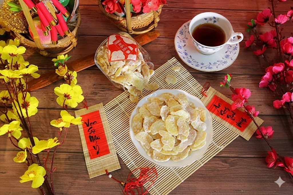 Mứt Gừng Huế Đặc Biệt – 500gr