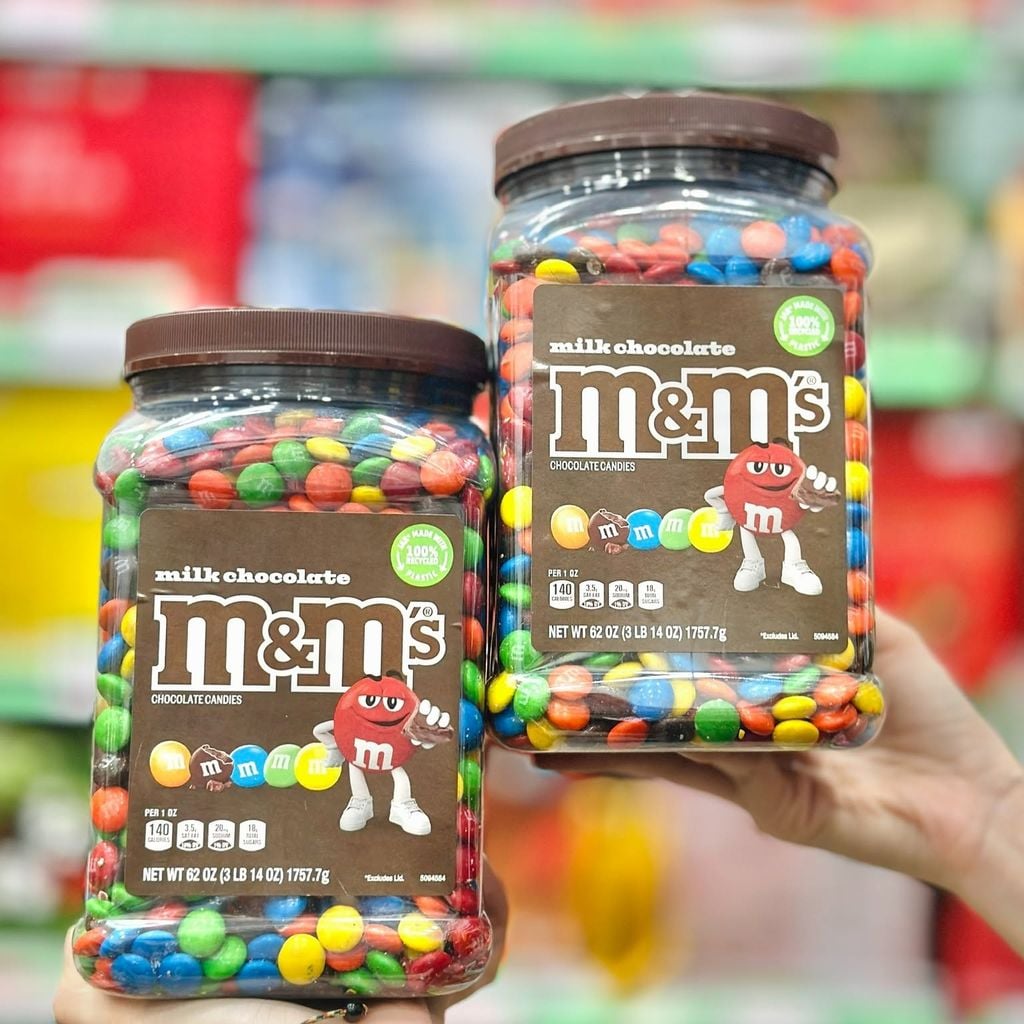 Socola M&M Milk Chocolate Mỹ - Hộp 1757,7g