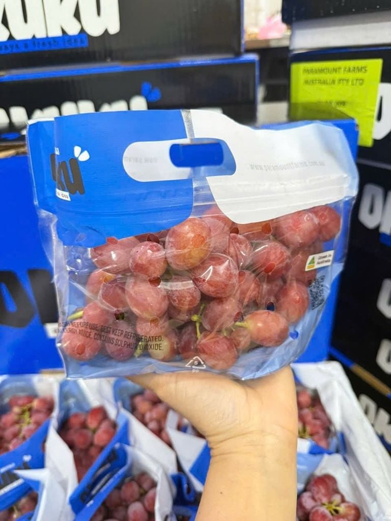 Nho Đỏ Úc Cao Cấp – 900g