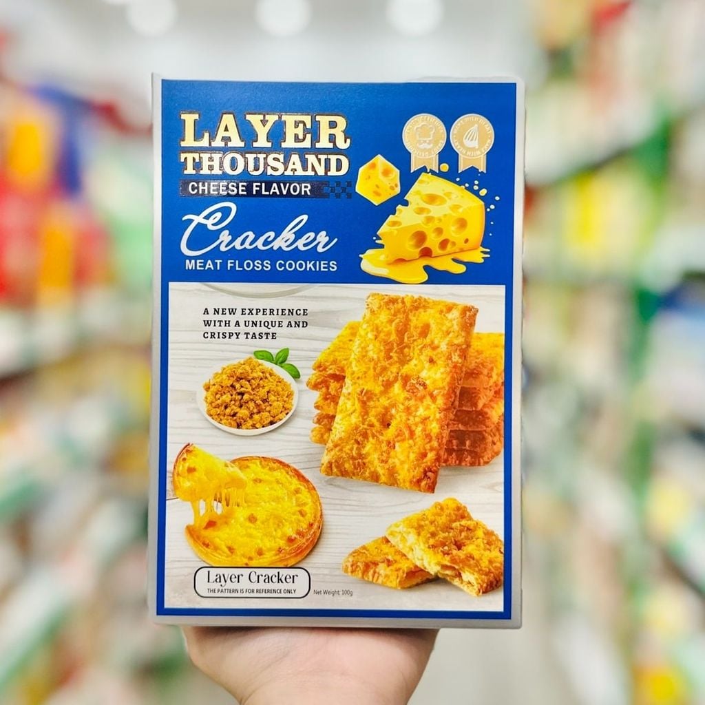 Bánh Quy Chà Bông Thịt Layer Thousand – 100G