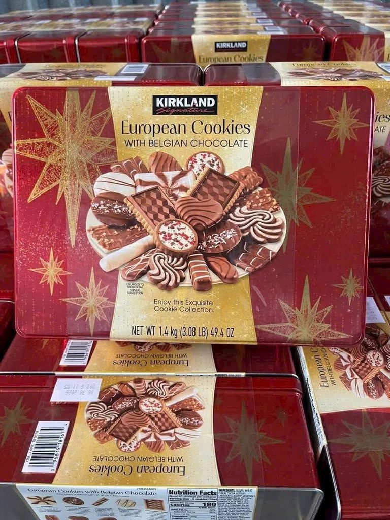 Bánh Kirkland Europian Cookies Mỹ - 1.4kg