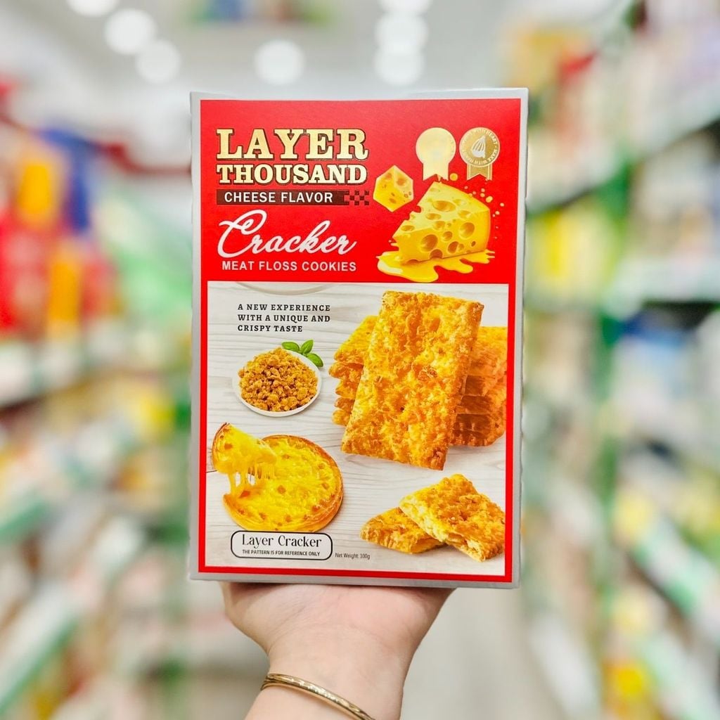 Bánh Quy Chà Bông Thịt Layer Thousand – 100G