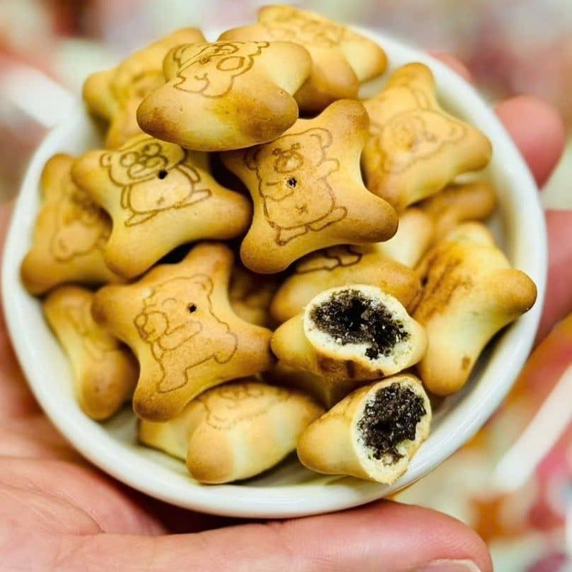Bánh Gấu Nhân Kem Polly Polar Thái - 120G