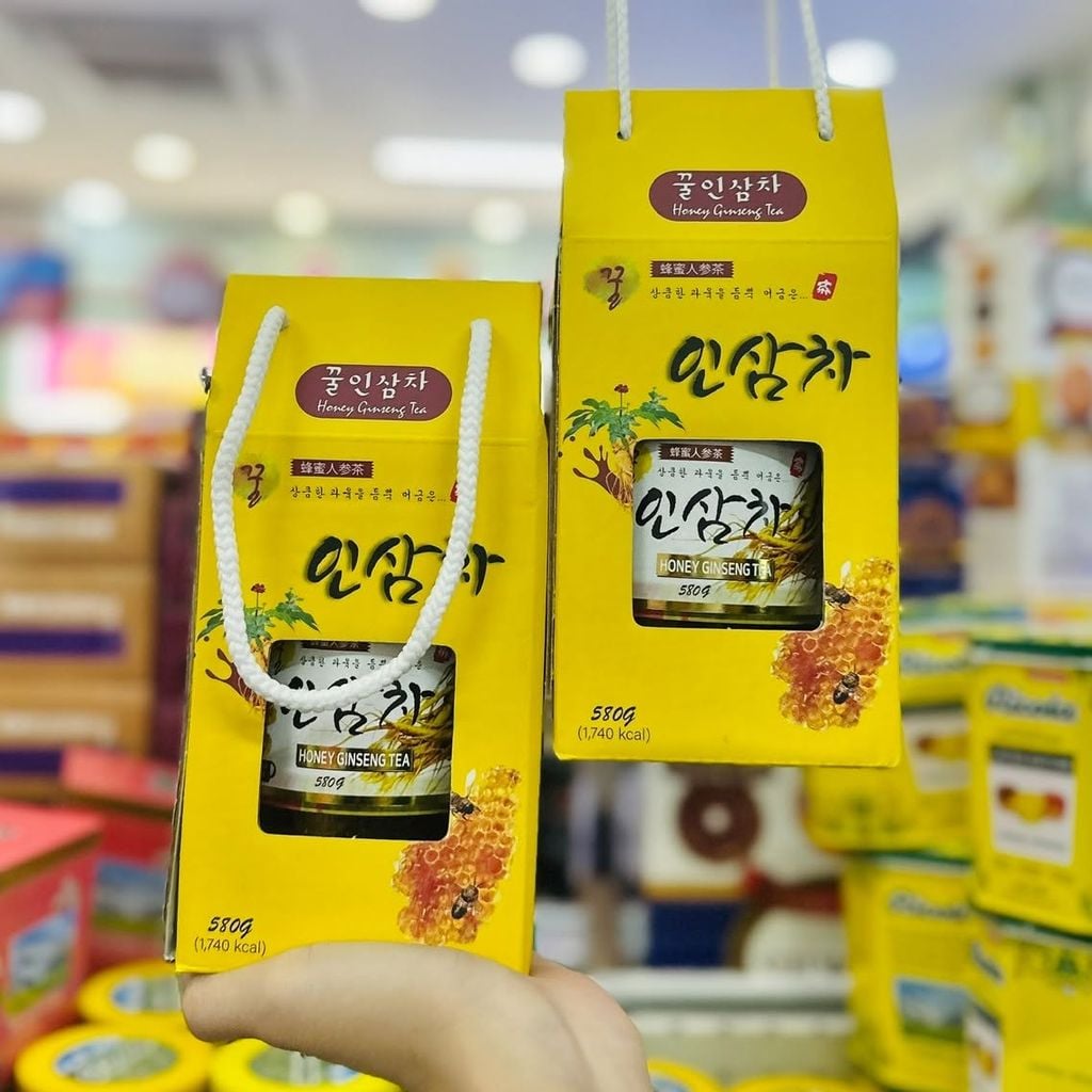 Trà Sâm Mật Ong Hàn Quốc - Hộp 580g