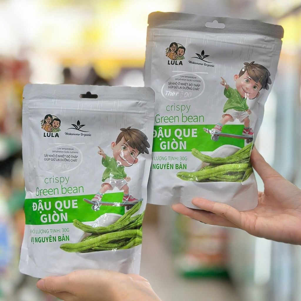 Đậu Que Giòn Vị Nguyên Bản Wakamono – 30g