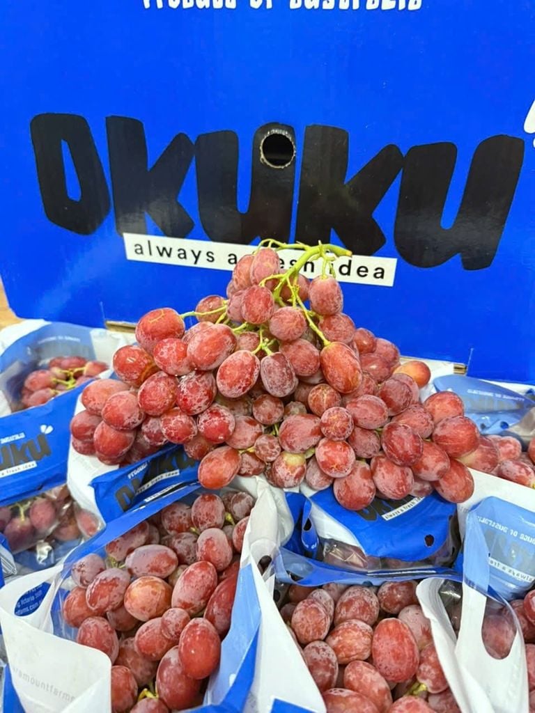 Nho Đỏ Úc Cao Cấp – 900g