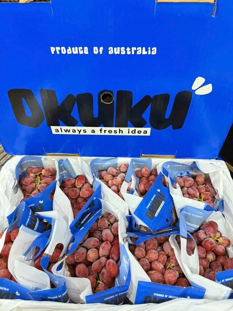 Nho Đỏ Úc Cao Cấp – 900g