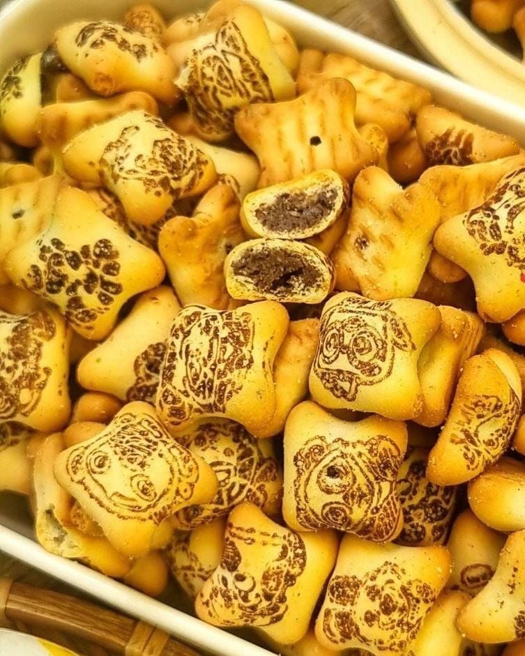 Bánh Gấu Nhân Kem Polly Polar Thái - 120G