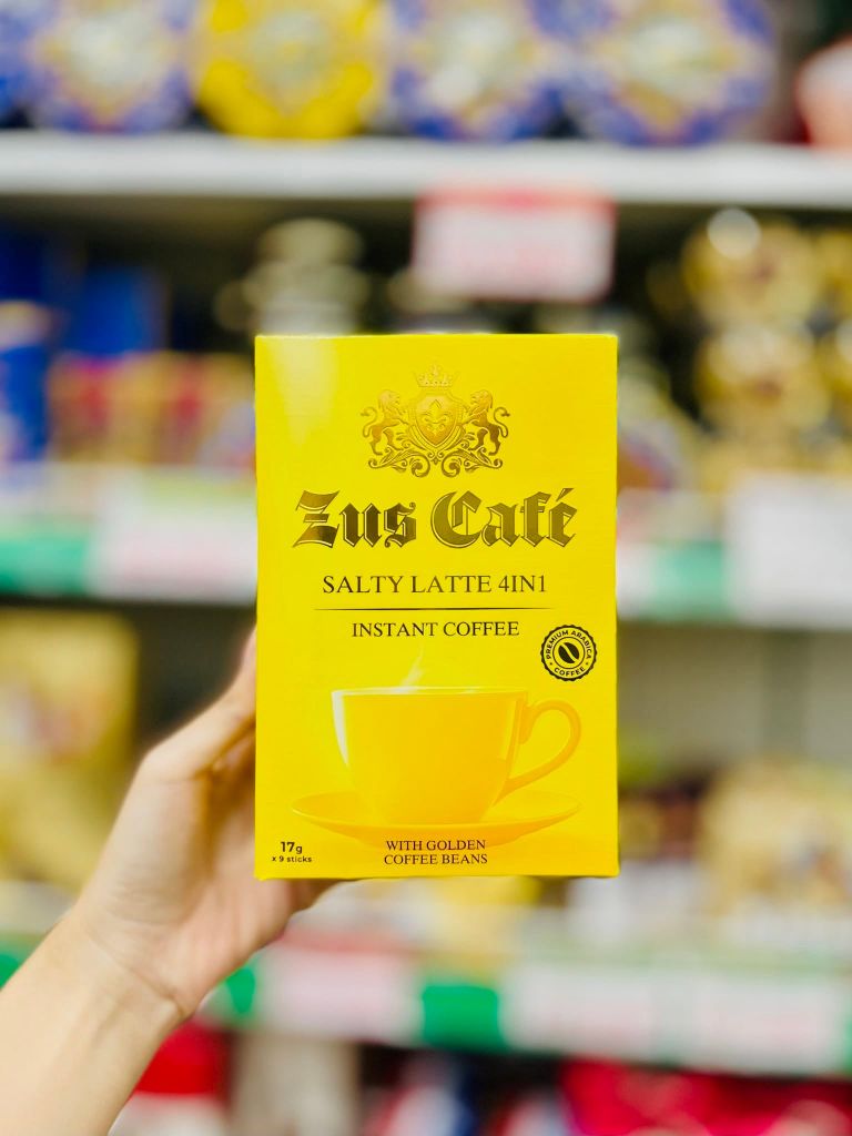 Cà Phê Hòa Tan Muối Zus - 17g x 9 Gói