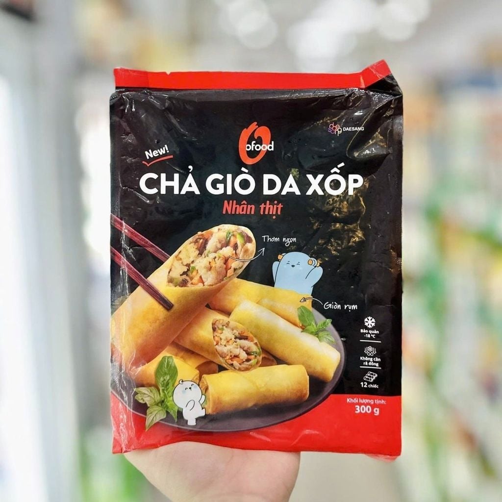 Chả Giò Da Xốp Ofood Cao Cấp – 300G