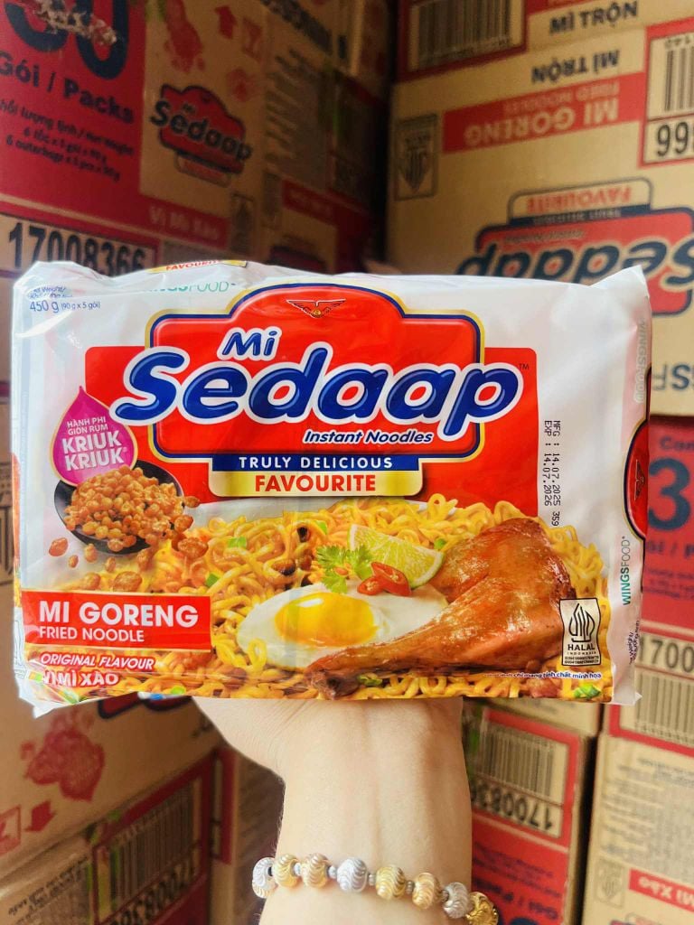 Mì Trộn Sedaap Cao Cấp – Lốc 5 Gói x 450g