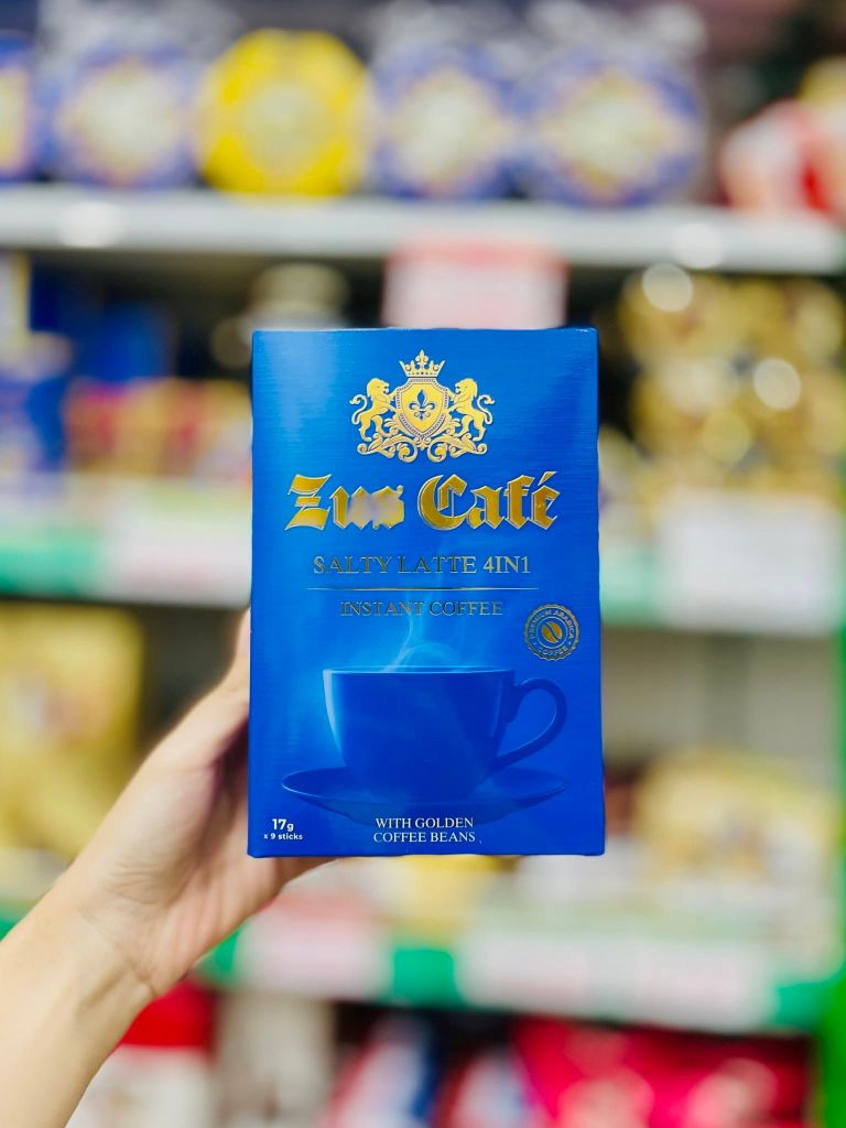 Cà Phê Hòa Tan Muối Zus - 17g x 9 Gói