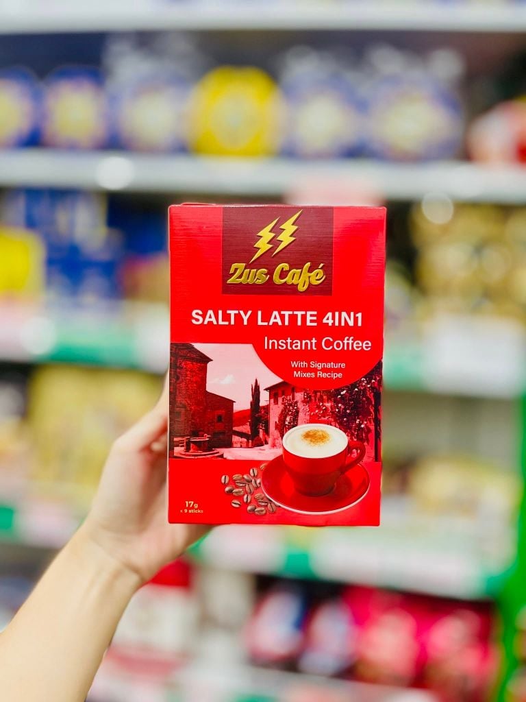 Cà Phê Hòa Tan Muối Zus - 17g x 9 Gói