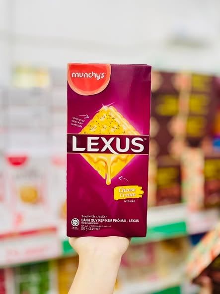 Bánh Quy Kẹp Kem Phô Mai Lexus - 150G