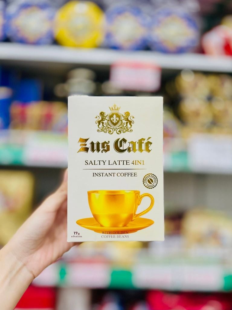 Cà Phê Hòa Tan Muối Zus - 17g x 9 Gói