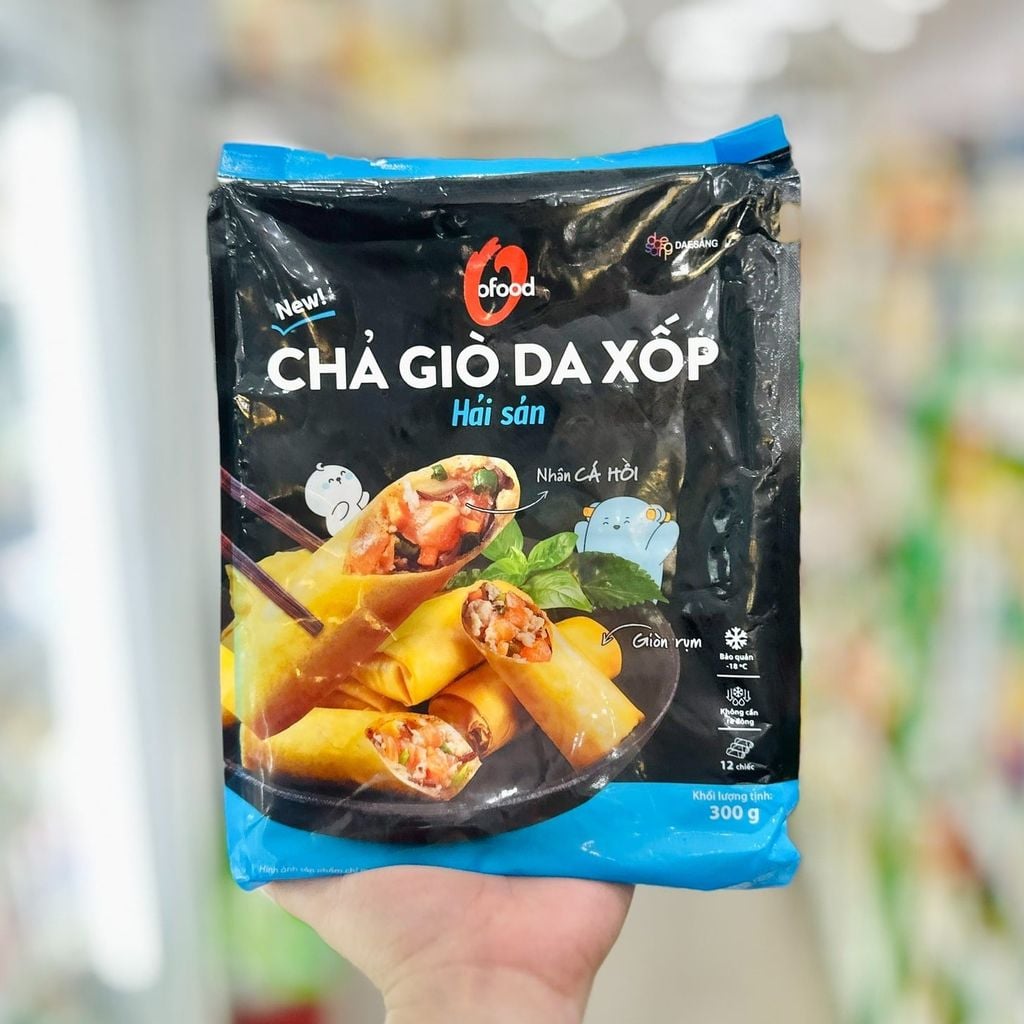 Chả Giò Da Xốp Ofood Cao Cấp – 300G