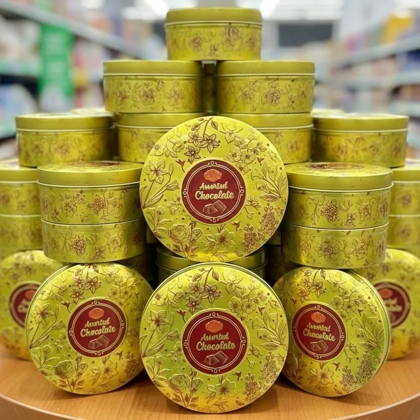 Kẹo Socola Kelson Thập Cẩm Hộp Tròn - 100g