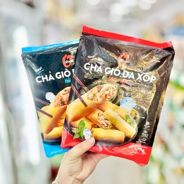 Chả Giò Da Xốp Ofood Cao Cấp – 300G