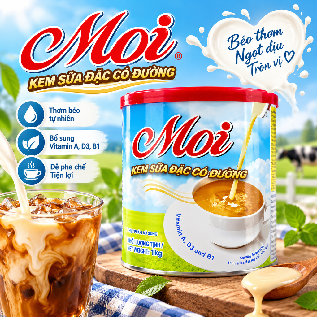 Sữa Đặc MOI - 1kg