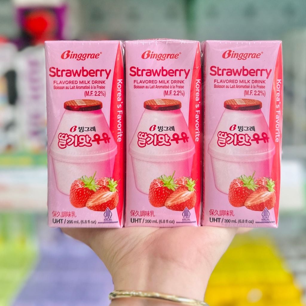 Sữa Tươi Tiệt Trùng Binggrae Cao Cấp - 200ML