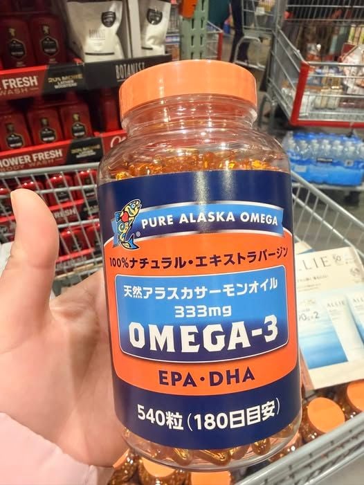 Dầu Cá Hồi O-me-ga-3 Pure Alaska 1000MG – Hộp 210 Viên