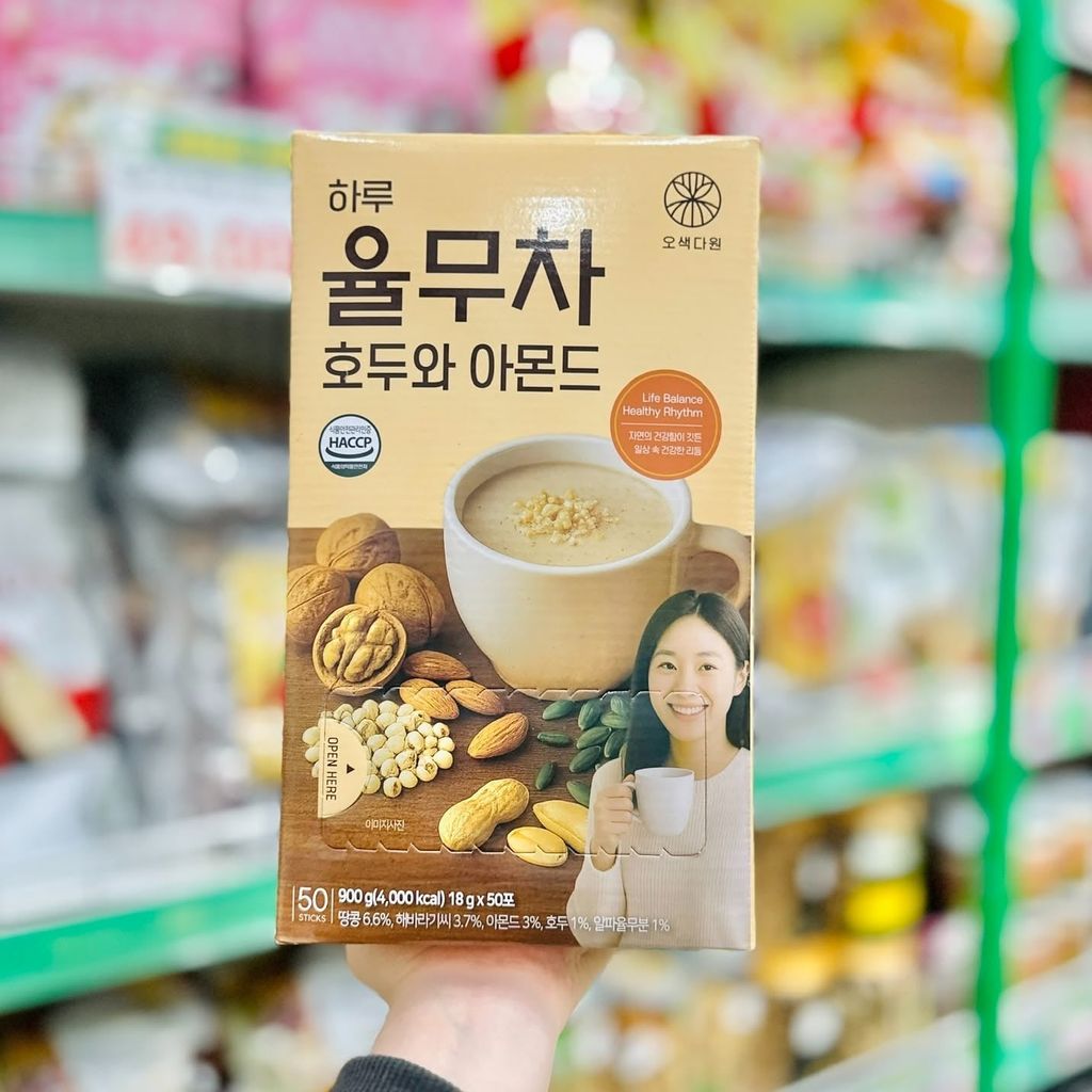 Ngũ Cốc Shinwoo Óc Chó & Hạnh Nhân 900g