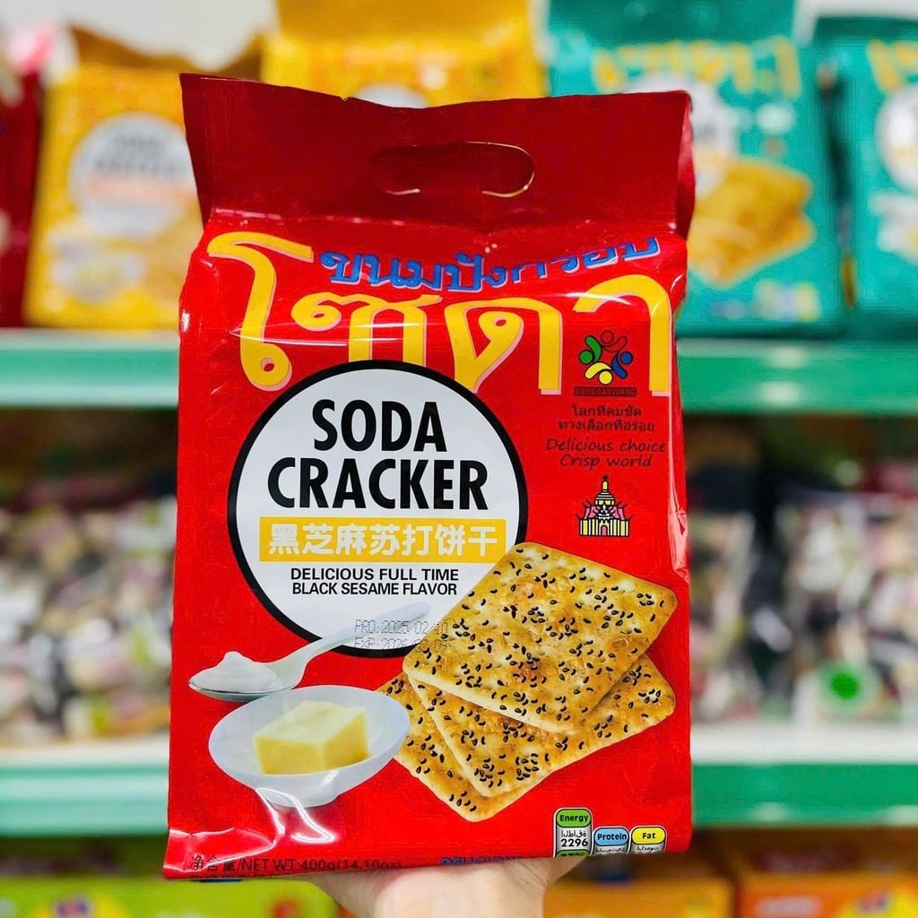 Bánh Quy Soda Cracker Thái lan - 400G