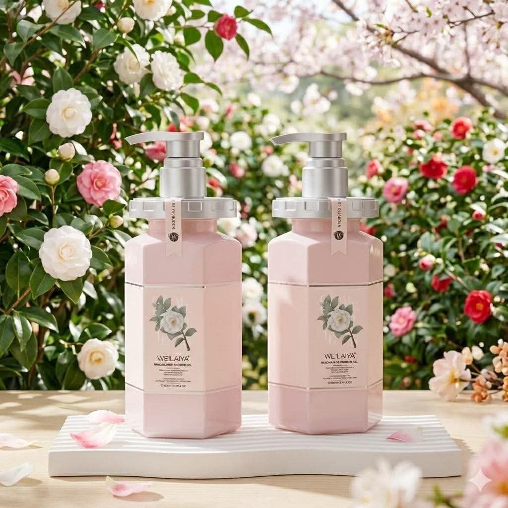 Sữa Tắm Weilaiya Hương Hoa Trà - 450ml