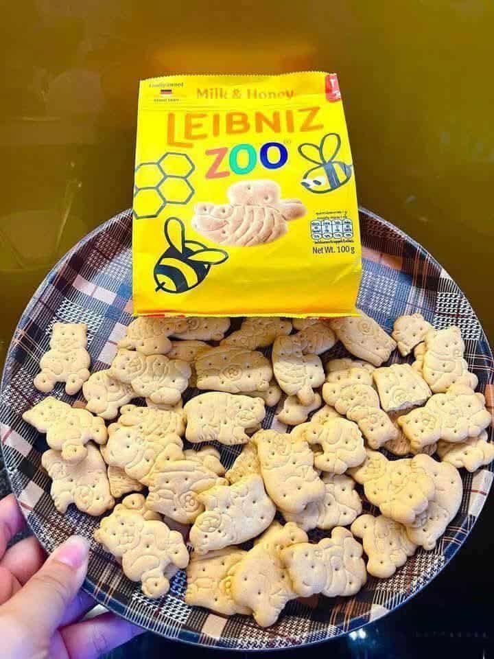 Bánh Quy Bơ Hình Thú Original Leibniz Zoo - Gói 100G