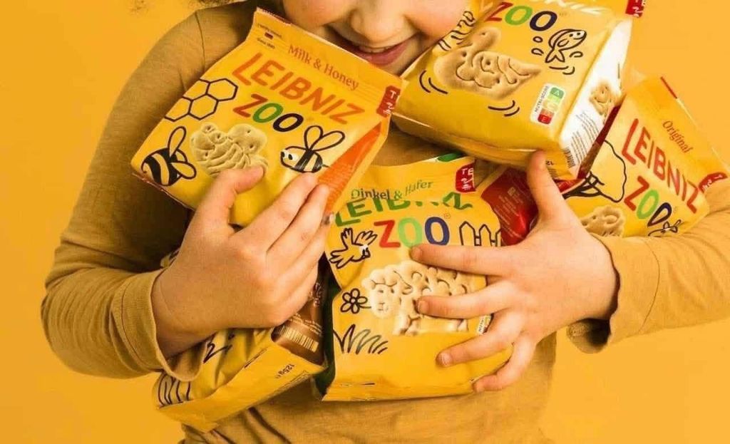 Bánh Quy Bơ Hình Thú Original Leibniz Zoo - Gói 100G