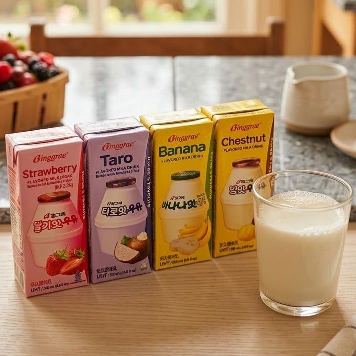 Sữa Tươi Tiệt Trùng Binggrae Cao Cấp - 200ML