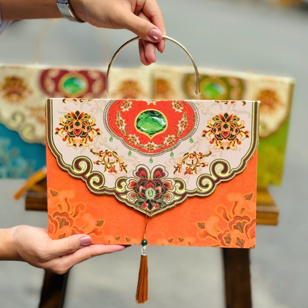 Set Bánh Trung Thu Cát Hoa Cao Cấp - Hộp 6 Cái