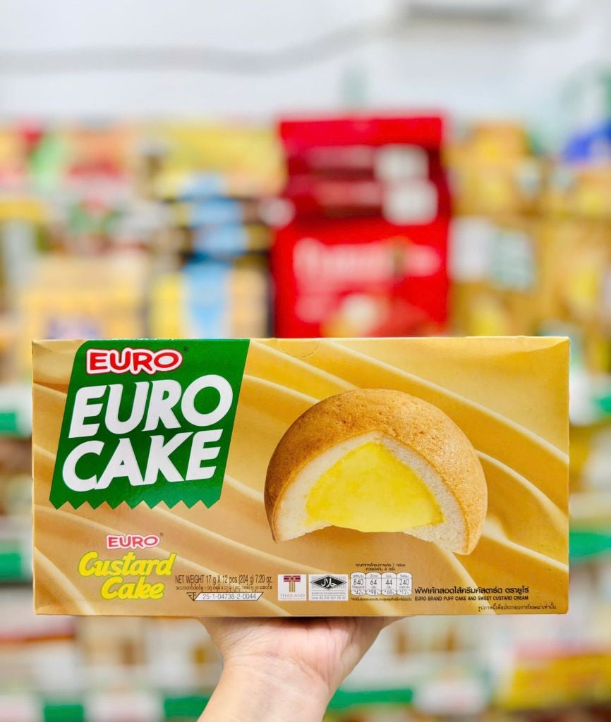 Bánh Trứng Euro Cake Thái Lan - 204g