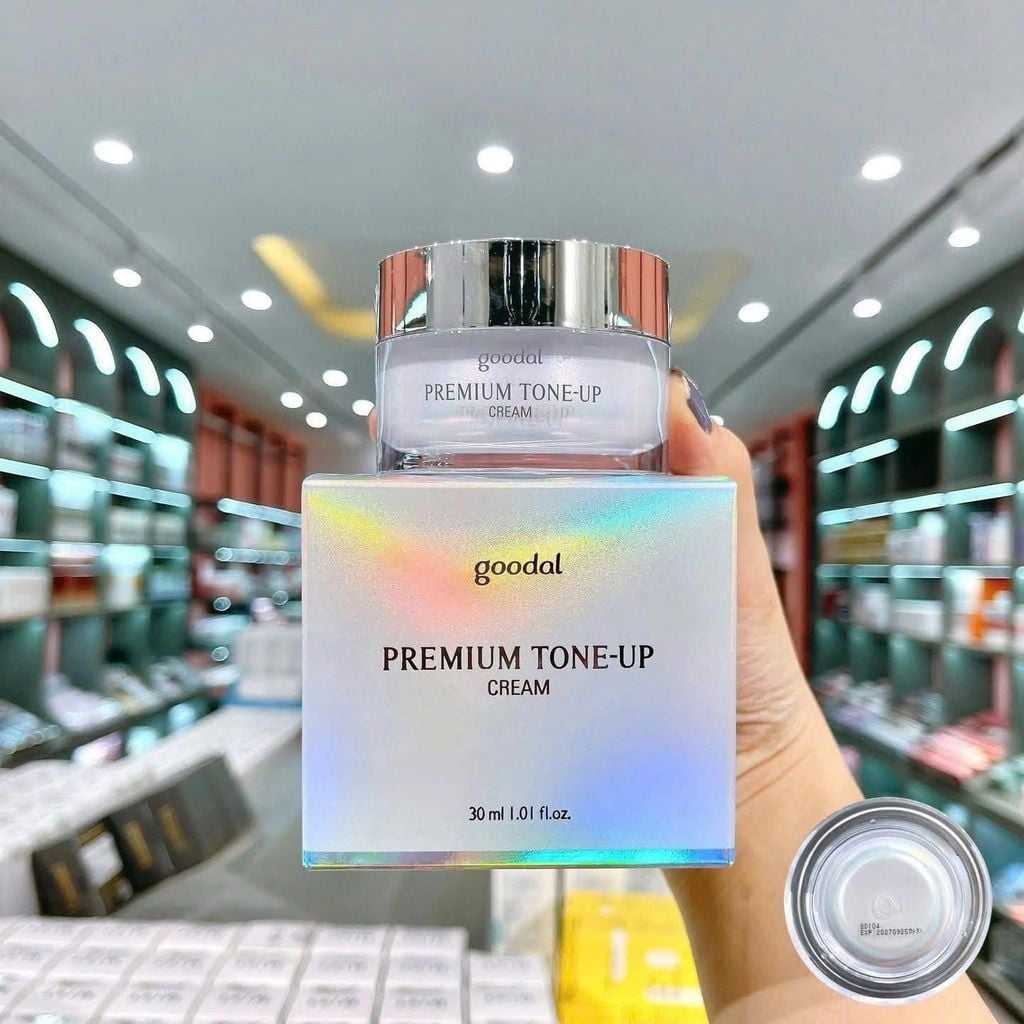 Kem Dưỡng Da Ốc Sên Goodal Premium Tone Up - 30ml