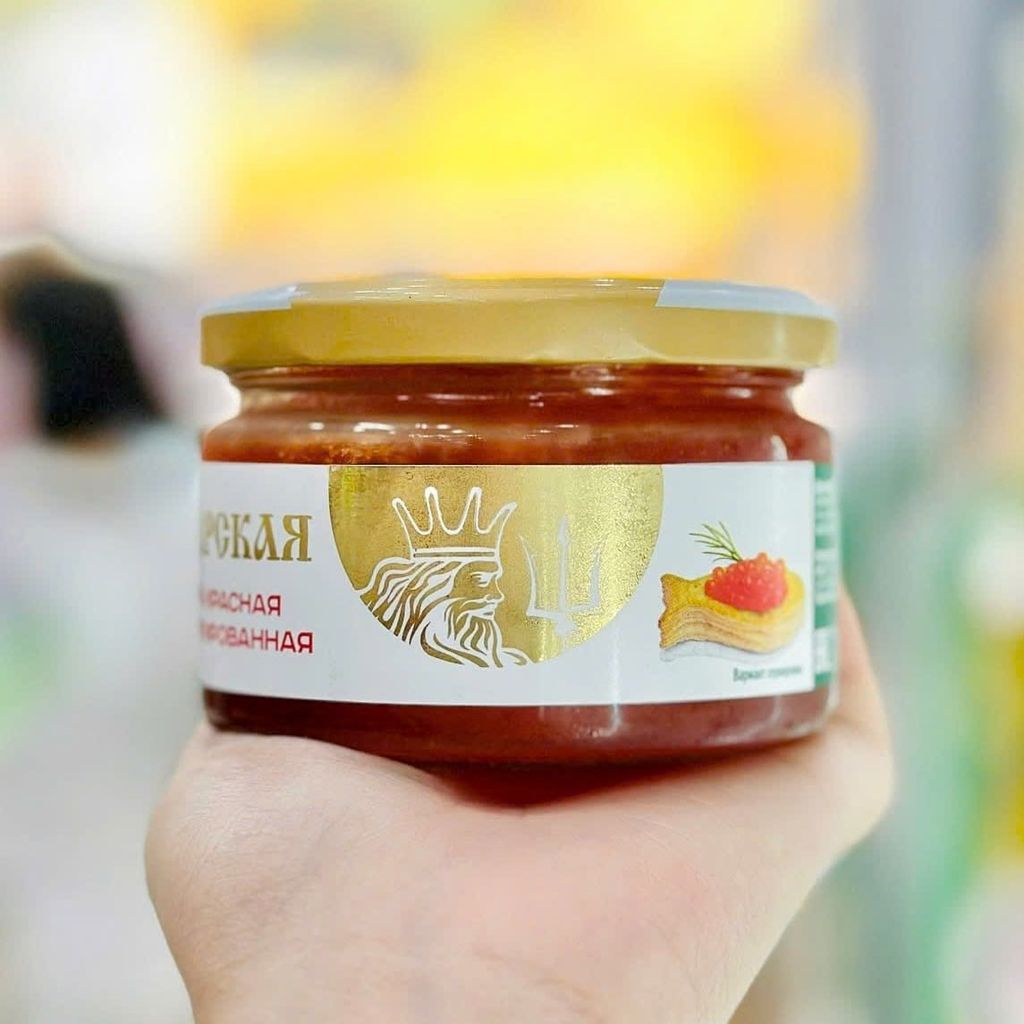 Trứng Cá Hồi Đỏ Cao Cấp Nga - 220G