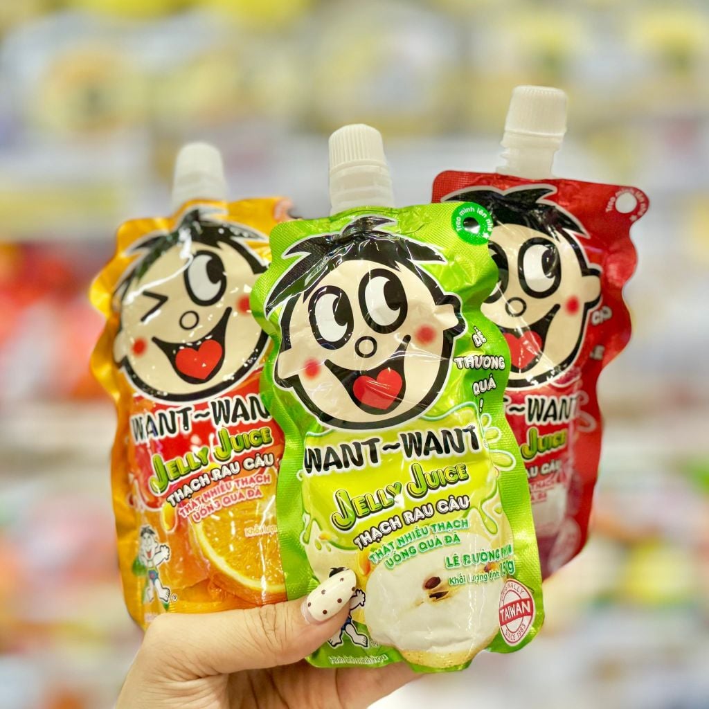 Thạch Rau Câu Want Want - 150G