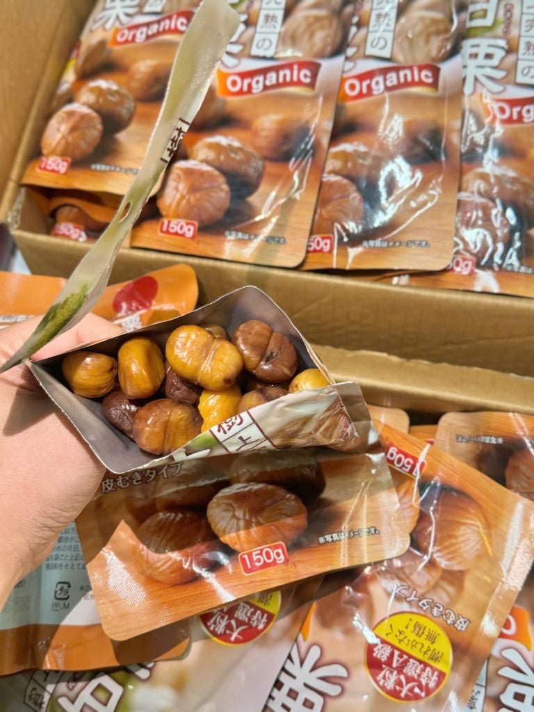 Hạt Dẻ Hấp Mật Ong Tách Vỏ - 150g