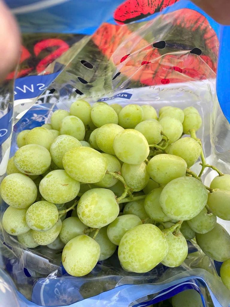 Nho Xanh Úc Cao Cấp - Túi 900G