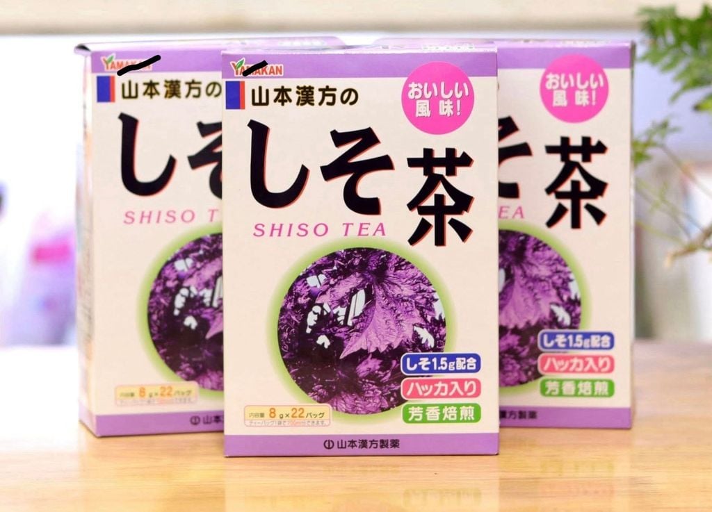 Trà Tía Tô Yamakan - Hộp 8g x 22 Túi